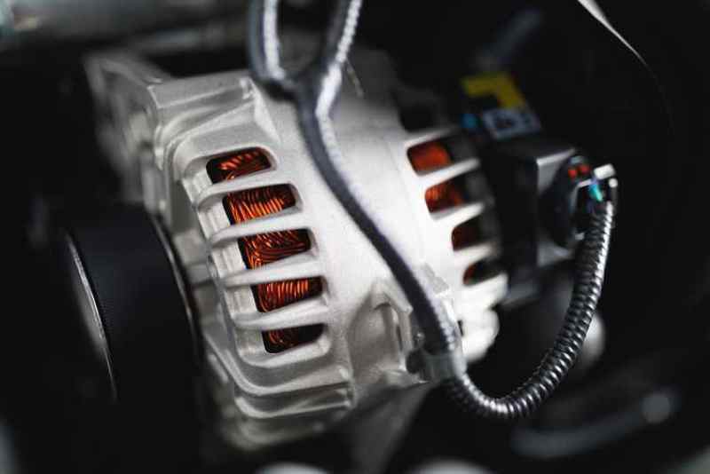 Avtomobilski alternator proizvaja električno energijo